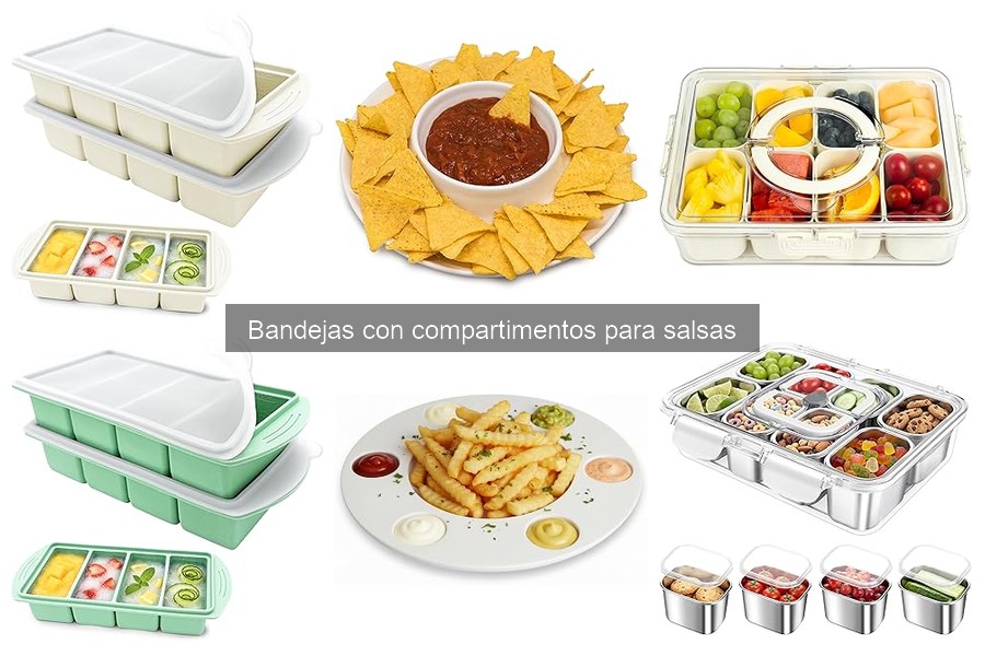 Guía para Elegir la Mejor Bandeja con Compartimentos para Salsas