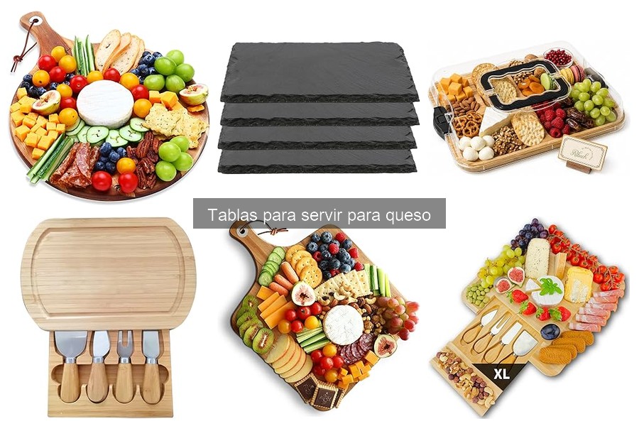 Guía para elegir la mejor tabla para servir queso