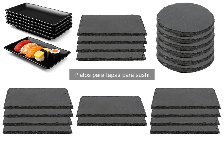 Guía para elegir platos ideales para tapas de sushi