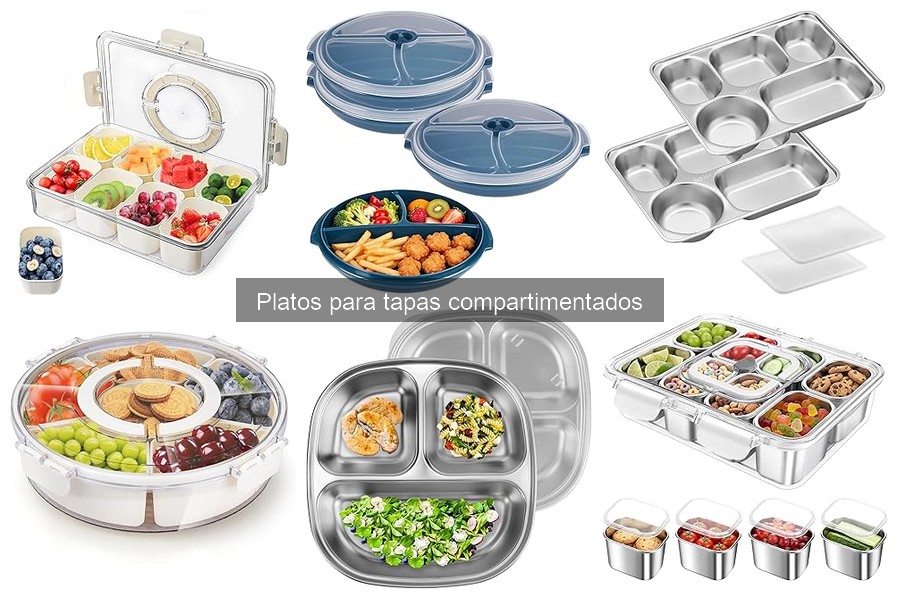 Ideas creativas para decorar platos compartimentados en eventos