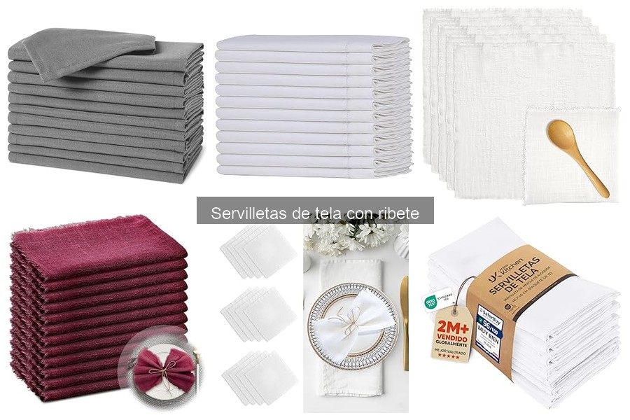 Ideas creativas para presentar aperitivos con servilletas de tela