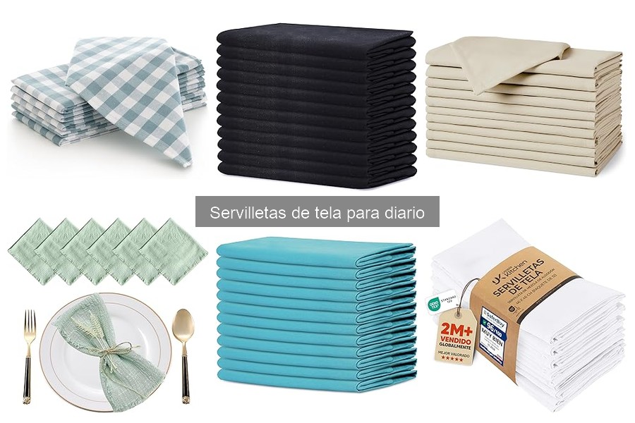 Ideas creativas para presentar servilletas de tela en cenas