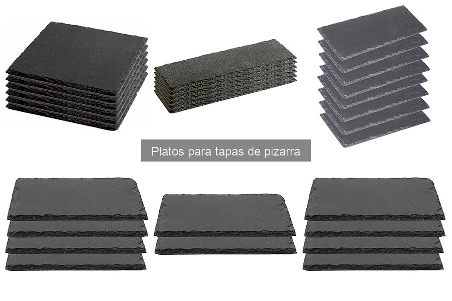 Ideas creativas para presentar tapas en platos de pizarra