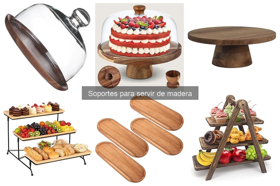 Ideas creativas para soportes de madera en presentaciones