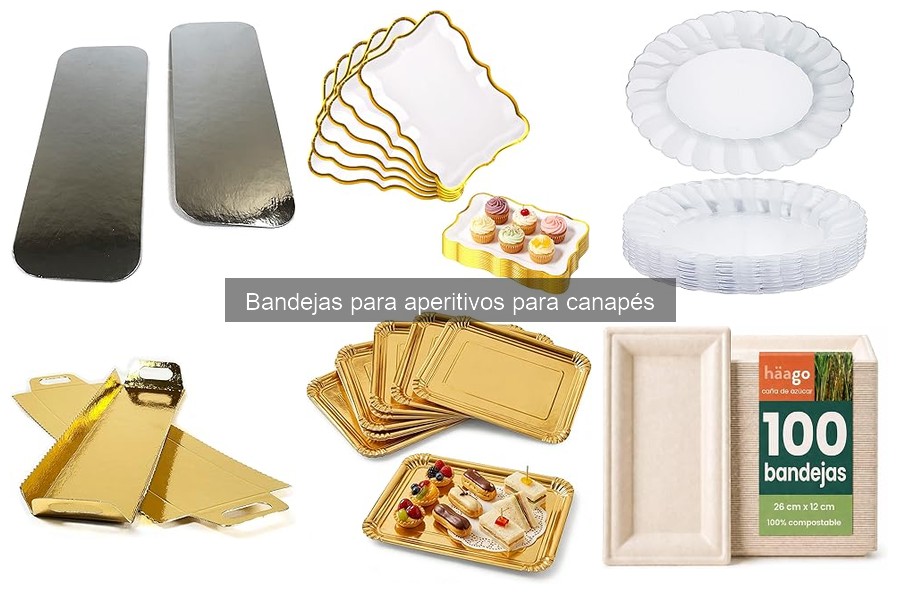 Ideas Creativas para Usar Bandejas de Aperitivos