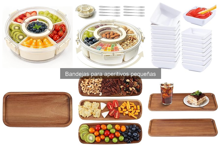 Ideas Creativas para Usar Bandejas Pequeñas para Aperitivos