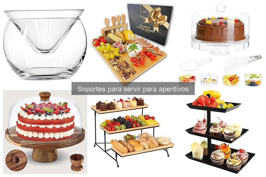Ideas creativas para usar soportes de aperitivos