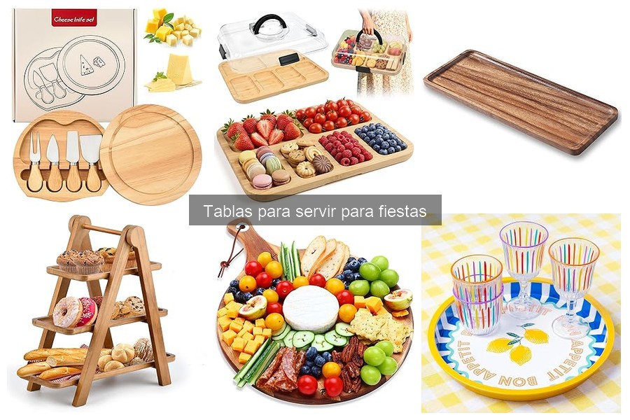 Ideas Creativas para Usar Tablas en Fiestas y Aperitivos