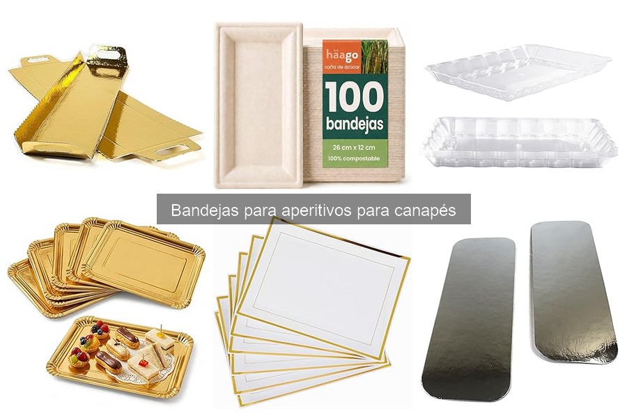 Innovaciones en Bandejas para Aperitivos: Tendencias 2023