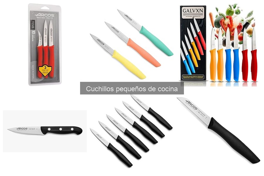 Mantenimiento de cuchillos pequeños: limpieza y afilado