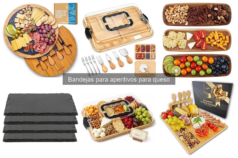 Mantenimiento y limpieza de bandejas para aperitivos de queso