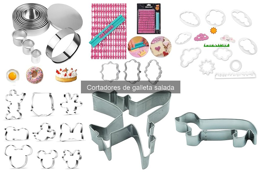 Mantenimiento y limpieza de cortadores de galleta salada