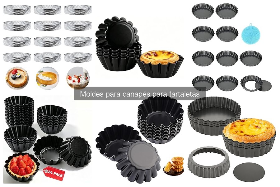 Mantenimiento y limpieza de moldes para canapés