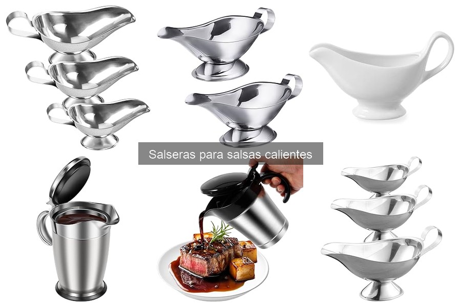 Mantenimiento y limpieza de salseras para salsas calientes