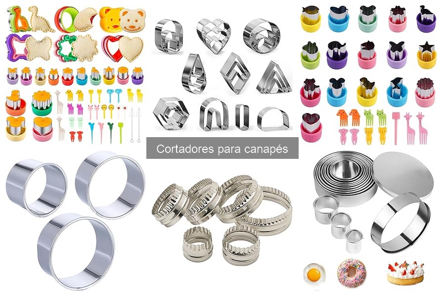 Mejores cortadores para canapés según usuarios satisfechos