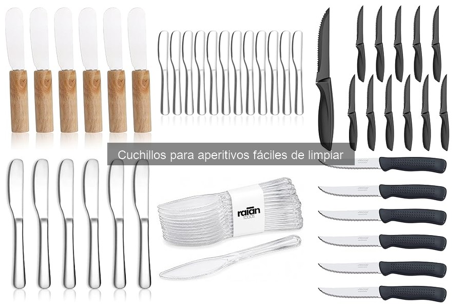 Mejores cuchillos para aperitivos: ideales para principiantes