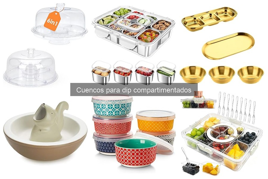 Mejores cuencos compartimentados para reuniones familiares
