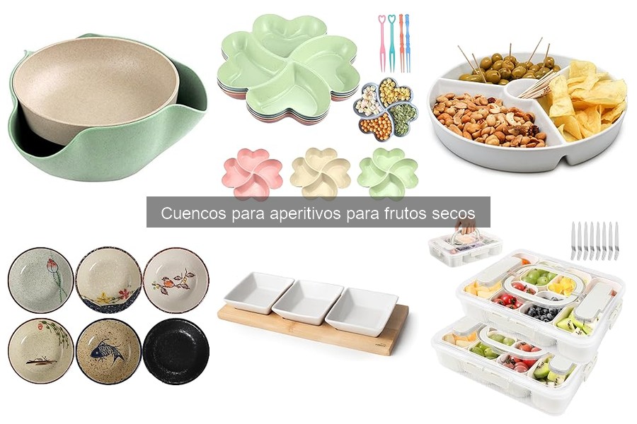 Mejores cuencos para aperitivos según el material en 2023