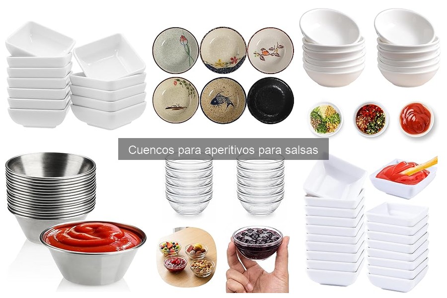 Mejores cuencos para salsas en reuniones familiares