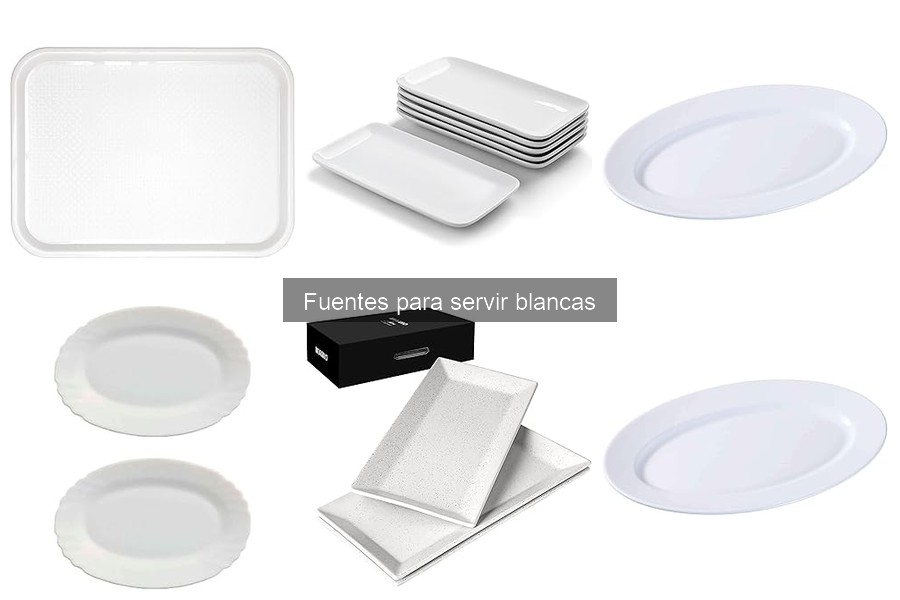 Mejores fuentes blancas para fiestas y eventos: comparativa