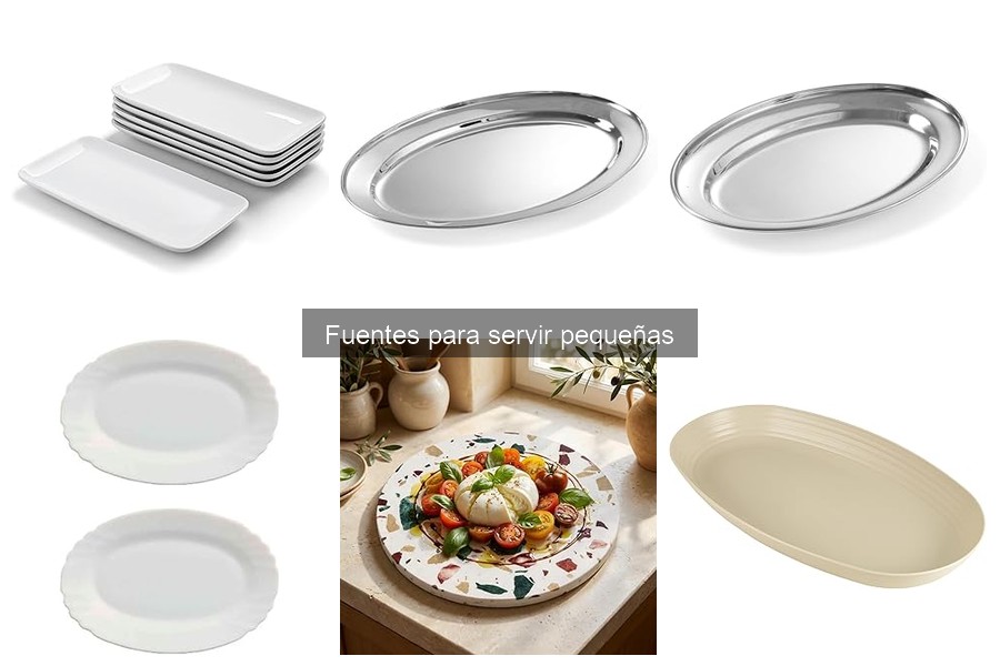 Mejores fuentes para servir en fiestas: comparativa 2023