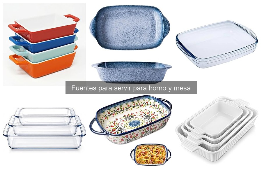 Mejores Fuentes para Servir en Mesas Pequeñas