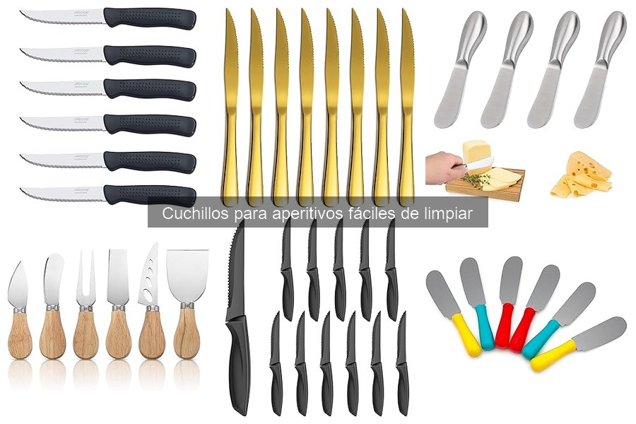 Mejores lugares para comprar cuchillos para aperitivos de calidad