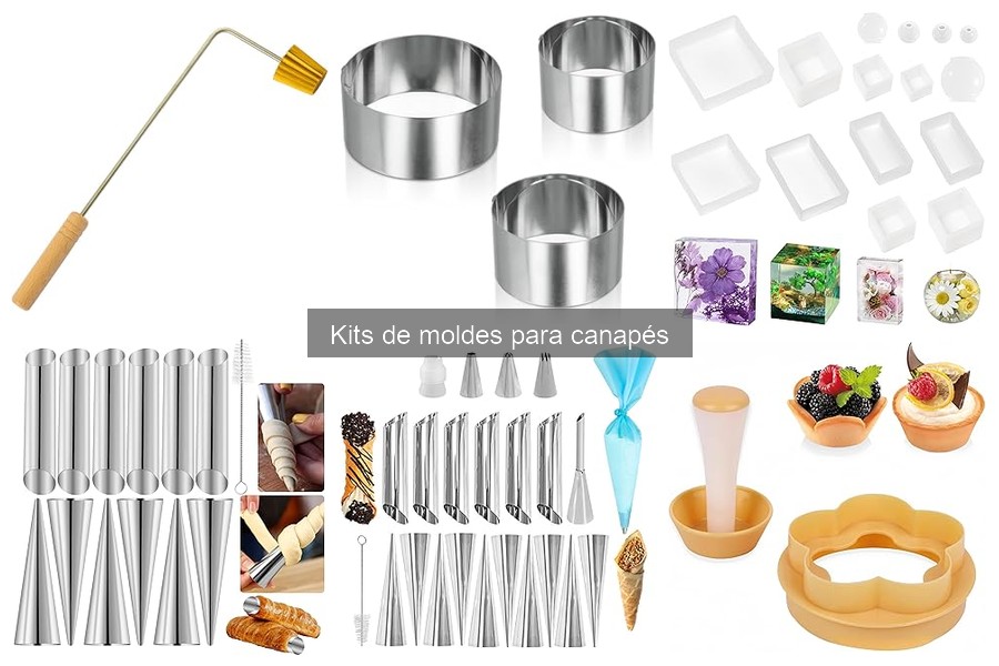 Mejores lugares para comprar kits de moldes para canapés