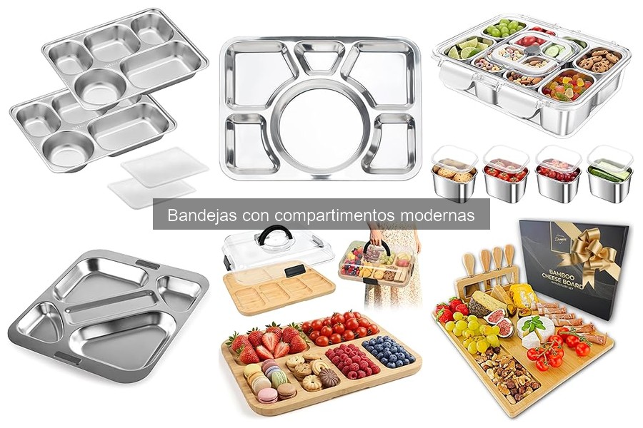 Mejores marcas de bandejas con compartimentos en Amazon