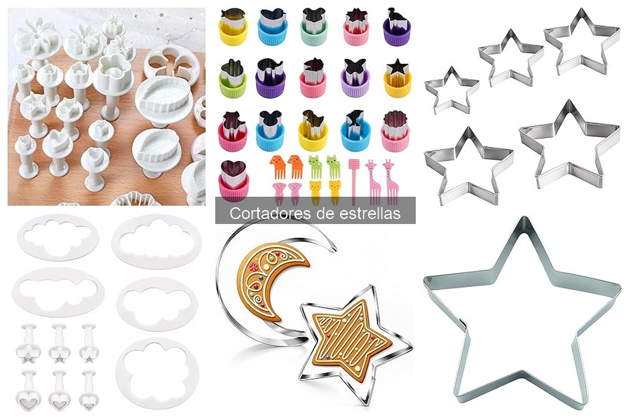 Mejores marcas de cortadores de estrellas para repostería