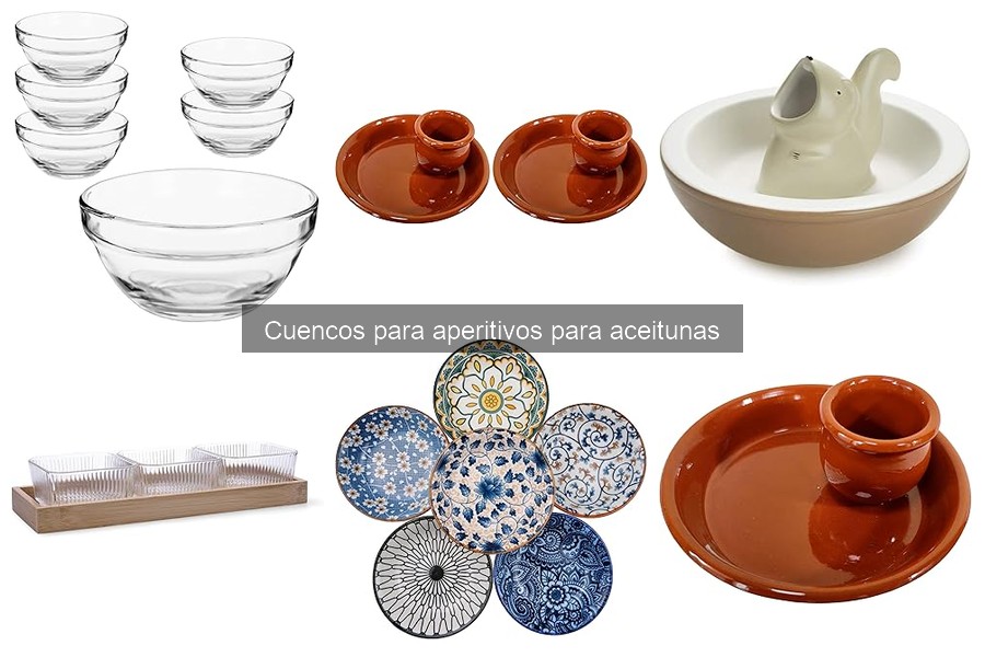 Mejores marcas de cuencos para aceitunas en 2023