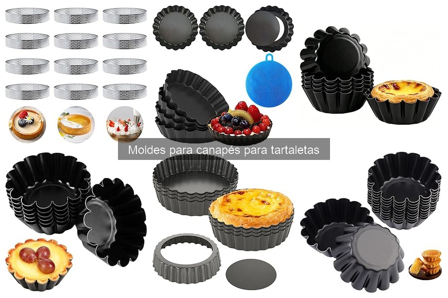 Mejores marcas de moldes para canapés y tartaletas