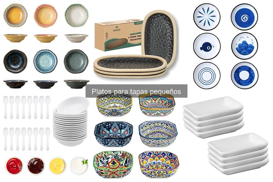 Mejores marcas de platos para tapas pequeños en 2023