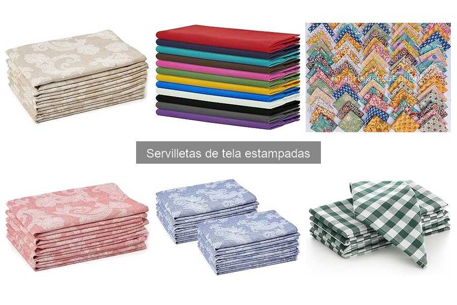 Mejores marcas de servilletas de tela estampadas