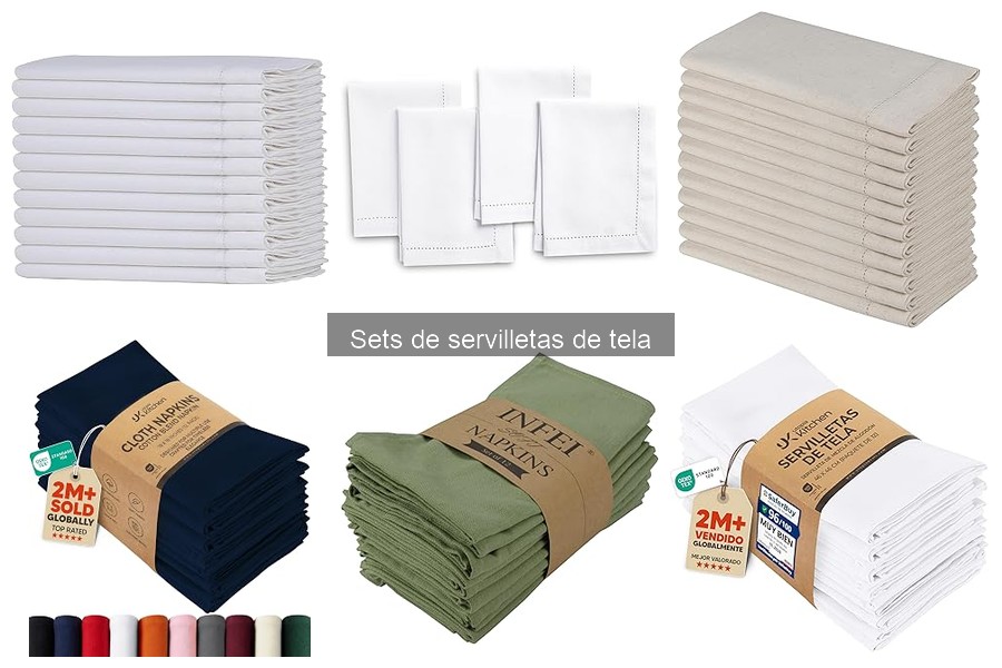 Mejores marcas de servilletas de tela para ocasiones especiales