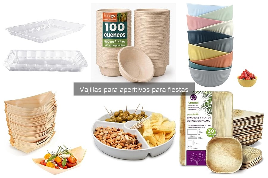 Mejores marcas de vajillas para aperitivos en Amazon