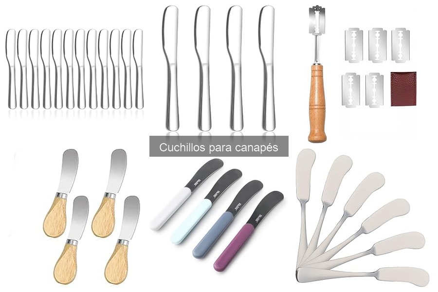 Mejores ofertas de cuchillos para canapés y precios
