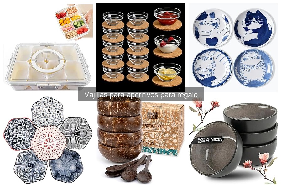 Mejores Ofertas de Vajillas para Aperitivos 2023