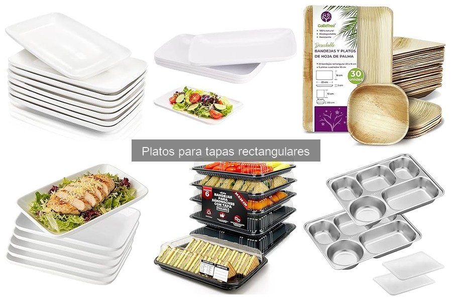 ** Mejores platos rectangulares para ocasiones especiales