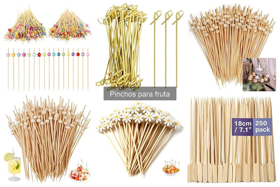 Mejores recetas de pinchos para fruta: ¡Creatividad al plato!