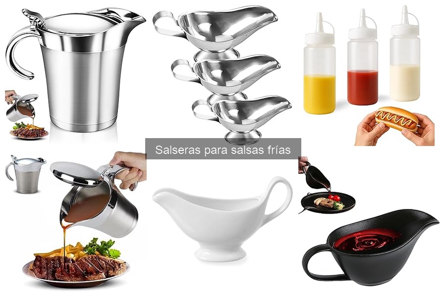 Mejores salseras para salsas frías: comparativa y guía de compra