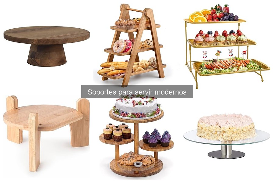 Mejores soportes para servir en fiestas y eventos