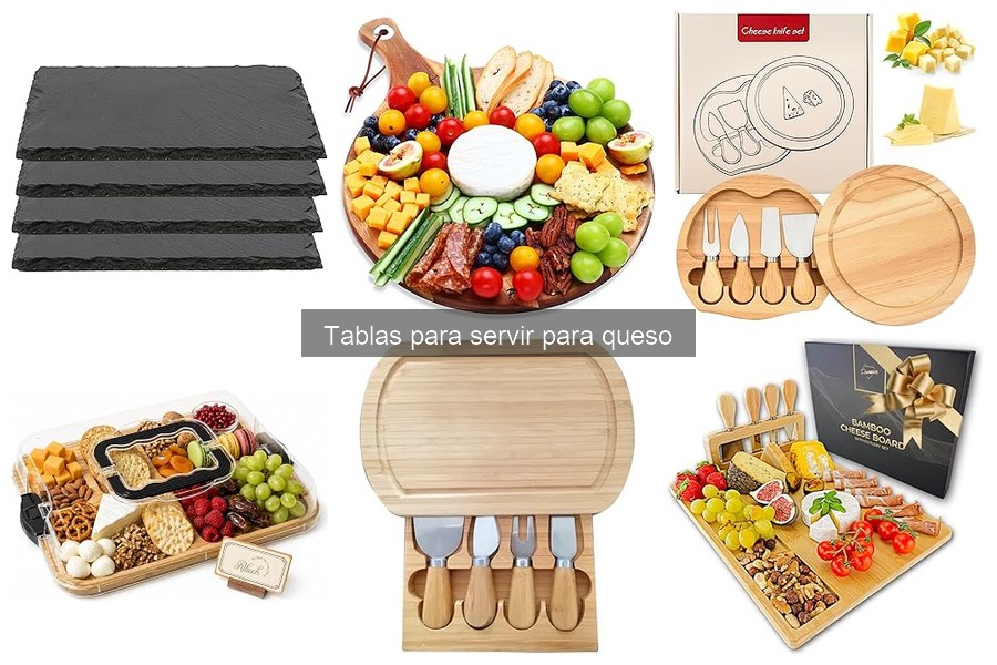 Mejores tiendas para comprar tablas para servir queso