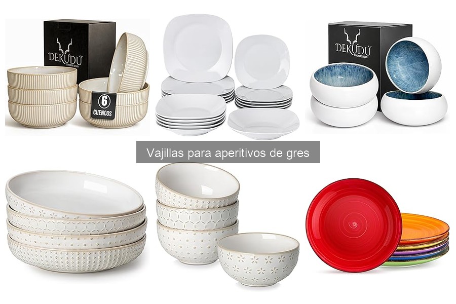 Mejores tiendas para comprar vajillas de gres en oferta