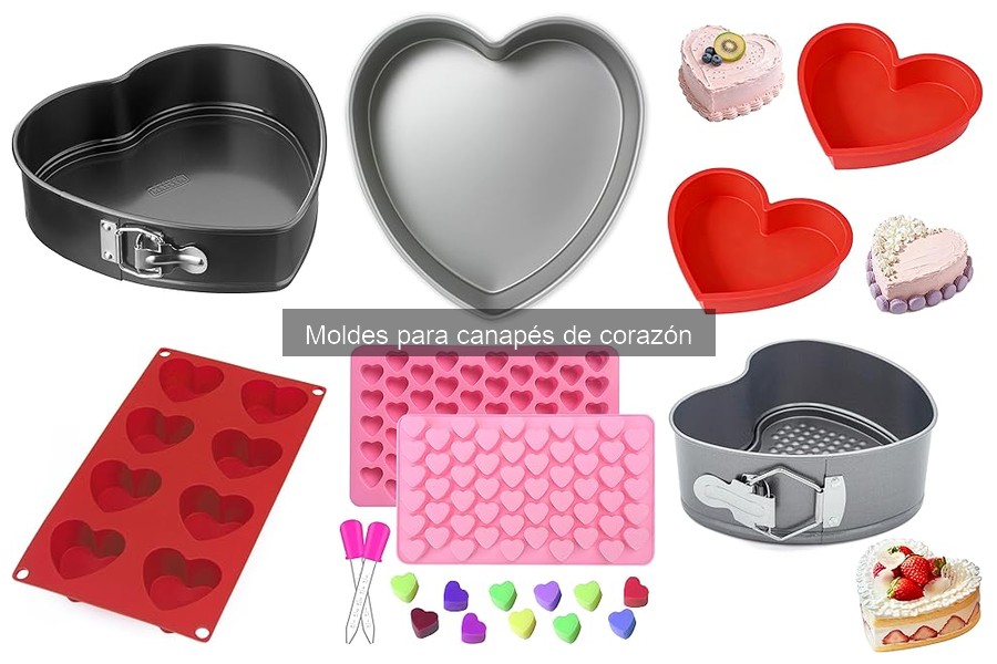 Moldes para Canapés de Corazón: ¿Qué son y cómo usarlos?