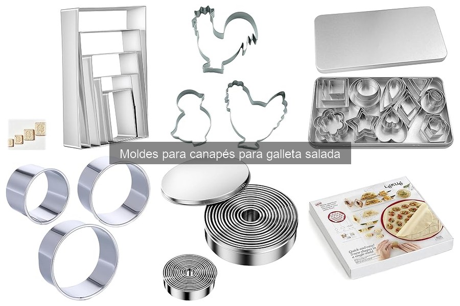 Moldes para Canapés: ¿Qué Tamaño Escoger para Tu Evento?