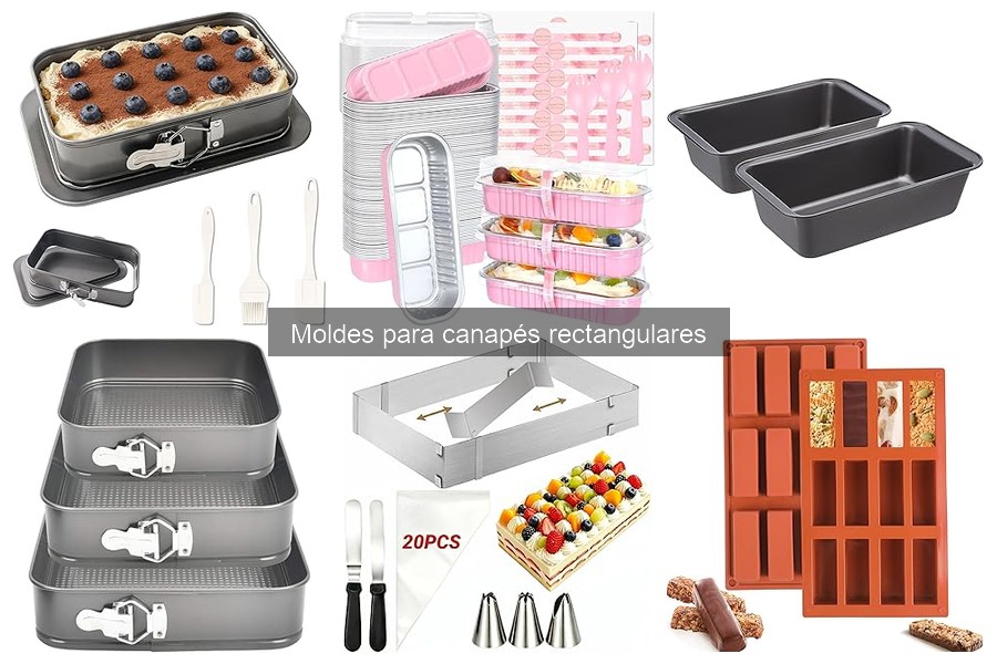 Moldes para Canapés Rectangulares: Guía para Principiantes