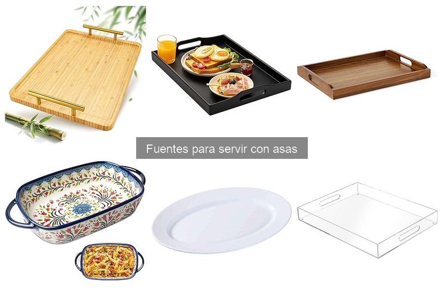 Ofertas en fuentes para servir con asas: ¡Descubre descuentos!