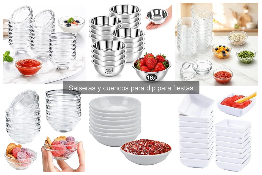Ofertas irresistibles en salseras y cuencos para dip