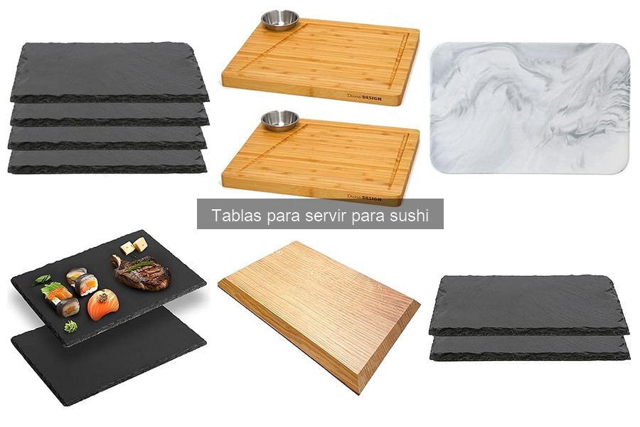 Ofertas y descuentos en tablas para servir sushi
